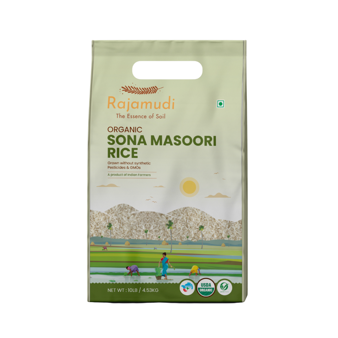 Organic Sona Masoori Rice